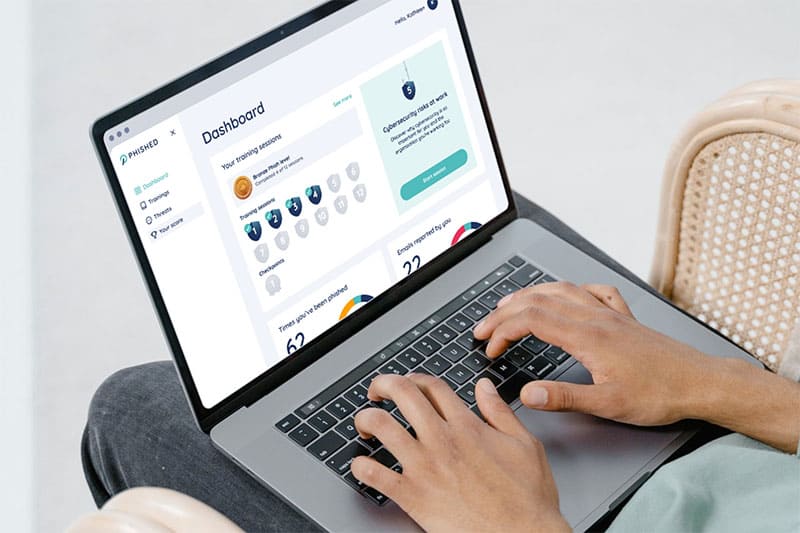 Phished Phished Platform voor Security Awareness Dashboard overzicht